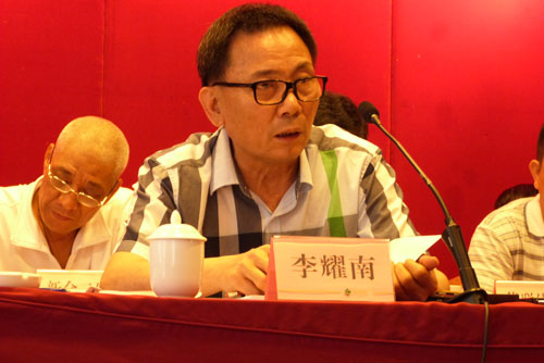 李耀南会长发言